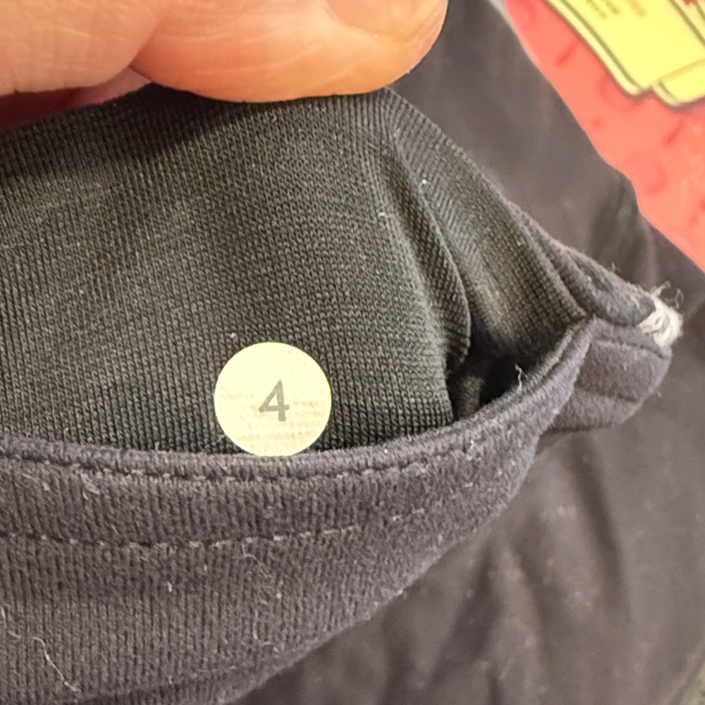 lululemon Skinny Groove Fold Over Pants - Picture 4 of 5
